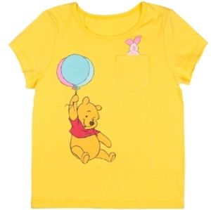 2T yellow Winnie The Pooh t-shirt